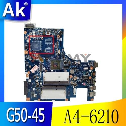 Applicable to G50-45 Notebook Motherboard CPU A4-6210 Number NM-A281 FRU 5B20F77217 5B20F77239 5B20F77231