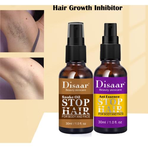 Permanent Painless Hair Removal Spray Inhibit Hair Growth Sprays Essence Repair Smooth Body Non-Irritating Beauty Skincare