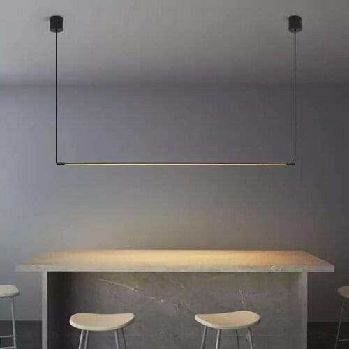 Modern Led Pendant Lights Nordic Aluminum Hanglamp For Dining Room Bedroom Study Bar Minimalist Decor Home Luminaire Suspension