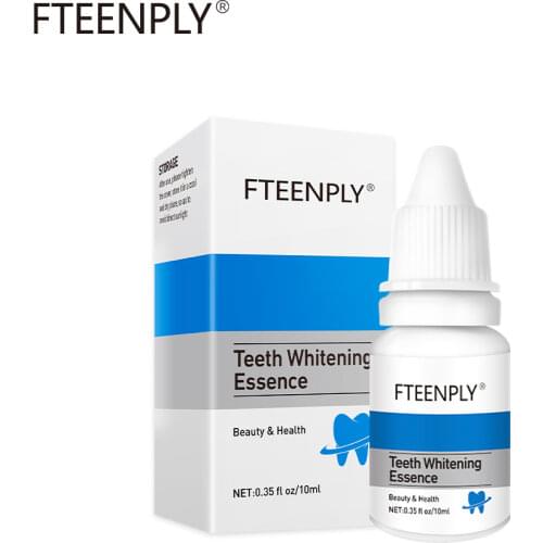 BREYLEE Teeth Care Whitening Essence Powder Oral Hygiene Cleaning Serum Removes Plaque Stains Tooth Bleaching Dental Tools 35ml