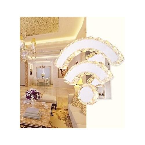 LED Crystal Led/Wall Sconces Crystal/LED Modern/Contemporary/Bed/Living/Hotel/Metal Free shipping
