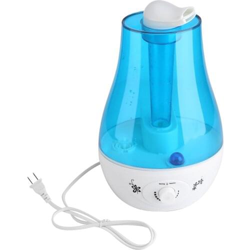 3L Ultrasonic Humidifier Diffuser LED Light Home Office Room Mist Maker Air Purifier For Using At Night