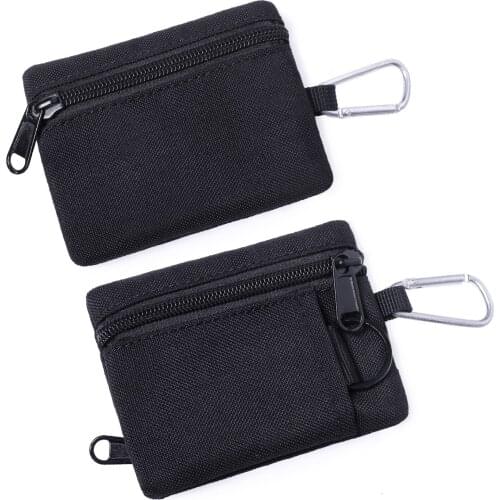 EDC Tactical Pouch Mini Wallet Key Card Carrier Holder Small Waist Bag Travel Camping Hiking Hunting Military Accessories Pouch