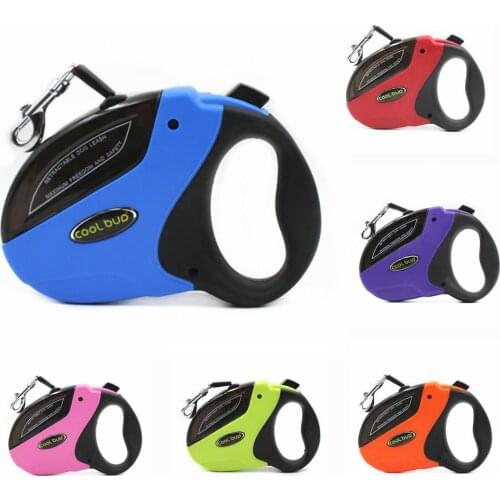 Retractable Dog Leash High Quality 5M 50KG Pet Retractable Leash For Large Medium Dog Automatic Walking Leash Lead