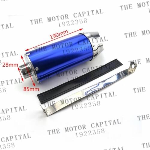 High porformance motorcycle 28mm exhaust Pipe for dirt bike ATV quad motorcycle 110cc 150cc 125cc exhaust Pipe