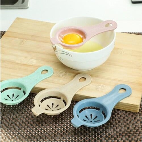 Egg White Yolk Separator Household Egg Divider Kitchen Cooking Egg Tool Filter Egg Separator Cooking Gadgets Kitchen Accessories