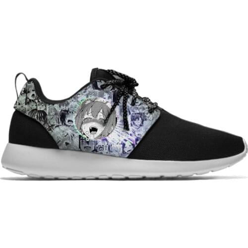 Ahegao face Funny art New Arrive Lightweight Sport Running Mesh Shoes Men Women Casual Breathable Sneakers