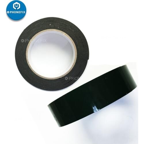 1PC 5m Black Sponge Double Sided Acrylic Foam Adhesive Tapes Width 10mm 15mm 20mm 30mm High Temperature Resistance Sponge Rubber