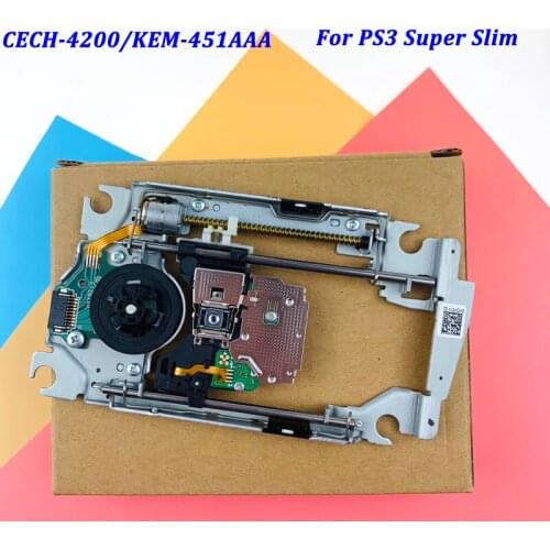 100% Tested New KEM-451AAA kem 451aaa Laser Lens reader for PS3 Super Slim CECH-4200 KES-451 with deck mechanism