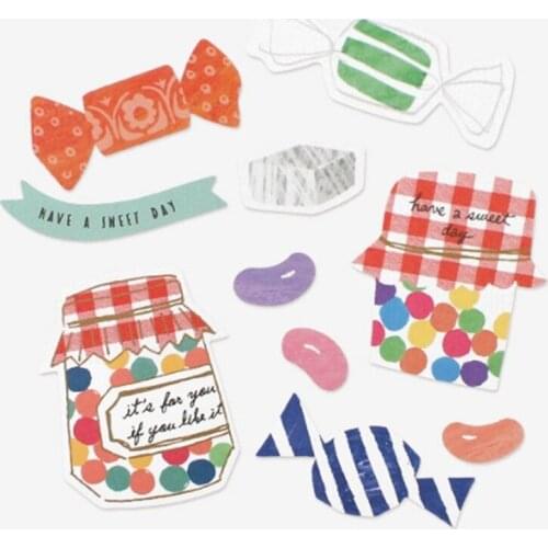250pcs Lovely Candy Seal Sticker Party Decoration Self Adhesive Gift Sticker Box Packaging DIY Diary Scrapbooking Paper Sticker