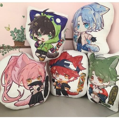 Anime SK8 the Infinity SK EIGHT Kyan Reki MIYA REKI Cherry Blossoms Cosplay Cartoon Plush Stuffed Pillow Sofa Bed Cushion Toy