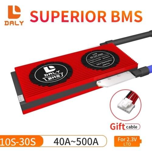 Daly LTO Battery BMS Equalizer 21S 48V 300A 350A 400A Lithium Titanate Batteries Protection Board Balancer