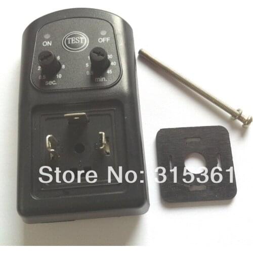 Free Shipping High Quality DIN43650A Coil Collector new OPT Electric Valve Timer 24V~240V