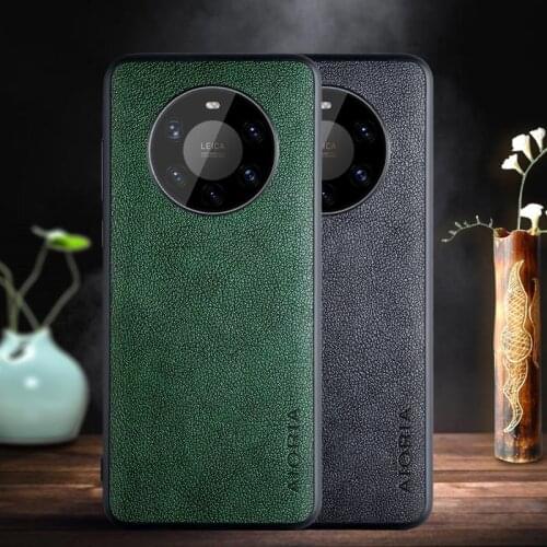 Case for Huawei Mate 40 Pro Plus case with Retro business PU leather design,TPU+PU 2in1 materia