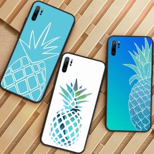 Fruit Pineapple Phone Case For Huawei honor Mate P 9 10 20 30 40 Pro 10i 7 8 a x Lite nova 5t