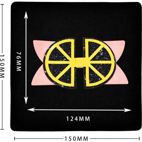 Orange Shape Cutting Mould Wooden Scrapbook Cutting Flowers Wooden Mould Cutting Mould Making Decorative Supplies Mould