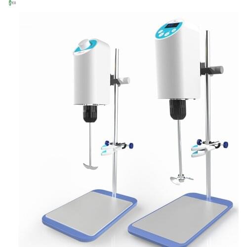 10L 20L Cantilever Type Homogenizer Laboratory Stirrer Powerful Electric Lab Mixer Overhead Stirrer 110V/220V 200-3000RPM