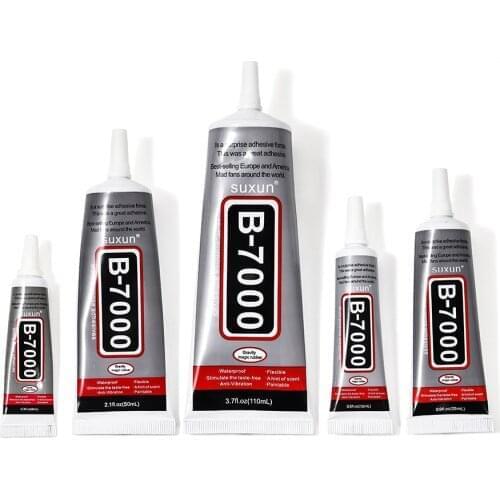 B7000 9ml 15ml 25ml Glue For Rhinestones Needles Epoxy Adhesive Atrong Hotfix for Glass jewelry Multi Repair Adhesive Wholesale