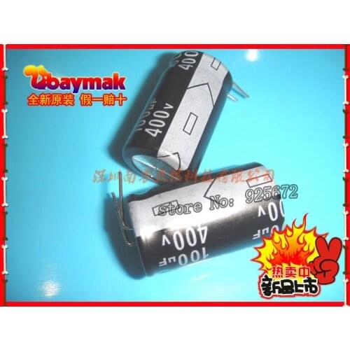 Line of electrolytic 400V100UF 18*30 in-line volume electrolytic capacitors Accuracy: 20