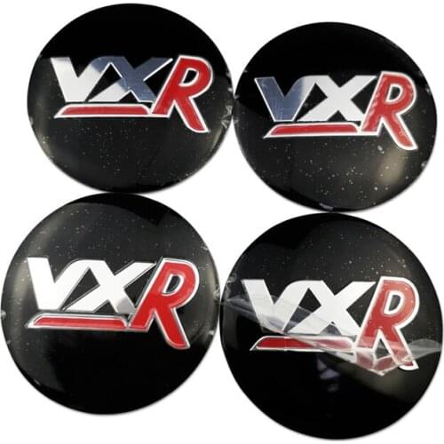 4 Pieces Car Wheel Center Sticker For Vauxhall Astra Insignia Maloo Zafira Corsa Mokka Meriva VXR Logo Badge Decals Styling