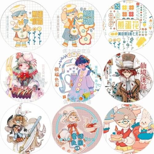 Sample Egg Girl Boy Strawberry Alice Washi Tape