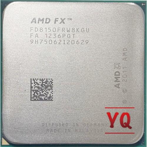 AMD FX-Series FX-8150 FX 8150 FX8150 Eight-Core CPU Processor FD8150FRW8KGU Socket AM3