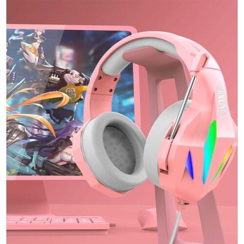 Headset Over-ear Wired Game Earphones Gaming Headphones Deep Bass Stereo With Microphone For Computer PS4 PS5 PC Game Headset