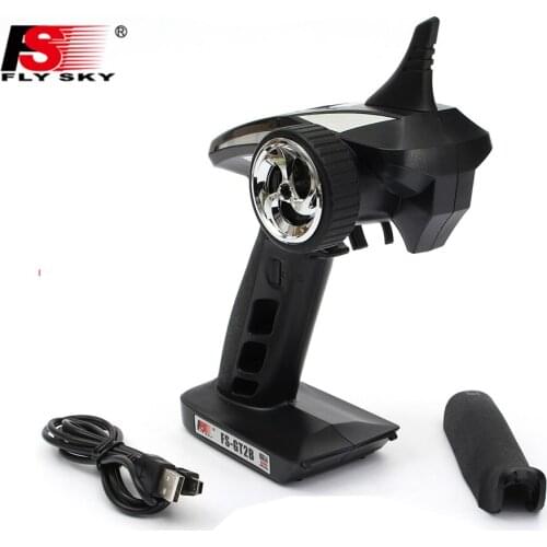 FLYSKY FS-GT2B 2.4G 3CH Radio Transmitter with GR3E Receiver 3.7V 800mah Battery for RC Vehicles Car Boat Tank Toys
