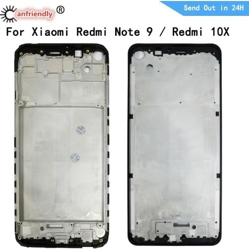 Middle Frame for Xiaomi Redmi 10X Note 9 M2003J15SC M2003J15SG M2003J15SS Middle Frame Housing Cover Bezel Plate Faceplate