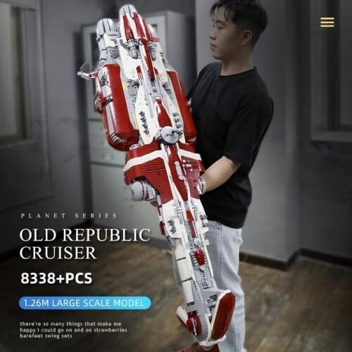 Mould King MOC 05079 Star Plan Toys Zenith Old Republic Escort Cruiser Star Destroyer Building Blocks Bricks Kids Birthday Gifts