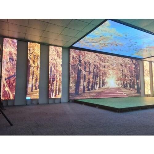 LED Project Screen Cabinet 500x1000mm Full Color P2.976P3.91P4.81 Video Wall LED