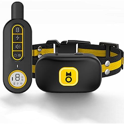 100 set anti bark dog bla101ck/white training collar with electric shock/ beeper/ vibration collar