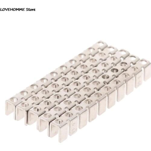 5pcs Fixed Bridge FBI 10-6 For UK-2.5B UK-5N UDK-4 Din Rail Screw Terminal Block Accessories Terminal Block