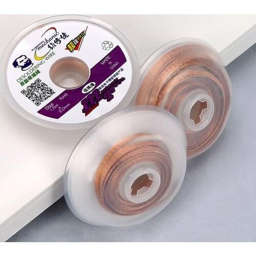 1.5 / 2.0 / 2.5 / 3.0 / 3.5mm 5 piece / batch mechanical solder core remover wire removal welding woven BGA welding repair tool