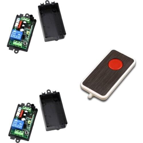 AC 110V 220V Wireless RF Remote Control Relay Switch Remote Controller Systerm Transceiver+Receiver 315Mhz/433Mhz