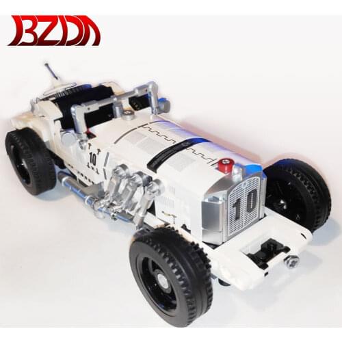 BZDA City Creator High-Tech Car Retro car Building Blocks Moc Bricks Classic Cars Toys Car model Christmas Gifts Kids Toys Boys