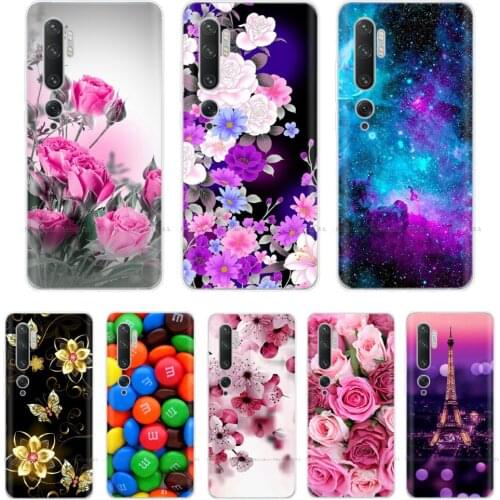 For Xiaomi Mi Note 10 Case Silicon Soft TPU Back Cover for Xiaomi Mi Note 10 Pro Xiomi Note10 Lite Case Bumper Coque Phone Cases