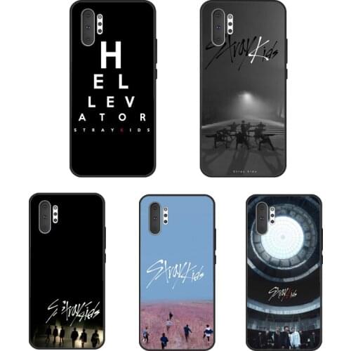 Kpop Band Stray Kids Case For Samsung Galaxy S21 Ultra S20 FE S8 S9 S10 Plus Note 20 Ultra Note 10 Plus Cover