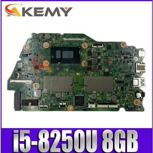 For DELL Inspiron 13 7373 7370 I5-8250U 8GB Laptop Motherboard CN-085H0R 085H0R Mainboard 16839-1M SR3LC TEST OK