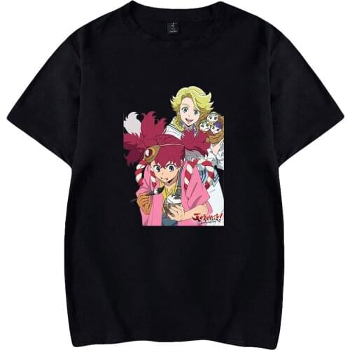 Appare Ranman T shirt Women Men Summer Short Sleeve Fashion T-shirts Hot Sale Casual Streetwear Tops