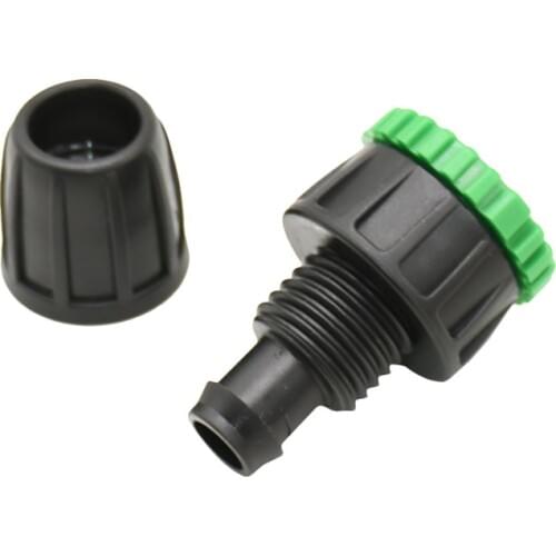 Female 1/2 3/4 to 16mm hose water connector 5/8 1/2 hose Quick connector barbed faucet adapter 2PCS