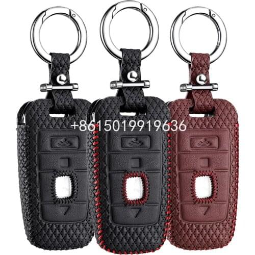 Leather Key Cover for Rolls-Royce Phantom 2018 Black Badge Edition 2017 6.6t CAR holder case