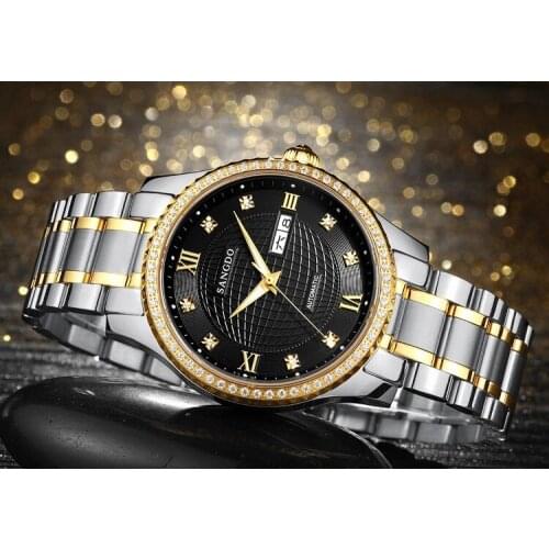 40mm Sangdo Luxury watches Automatic Self-Wind movement Sapphire Crystal High quality 2017 new fashion Mens watch BZD02A