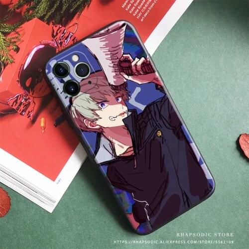 Toge Inumaki Jujutsu Kaisen Soft Silicone Glass Phone Case Cover Shell For IPhone SE 6 6s 7 8 Plus X XR XS 11 12 Mini Pro Max