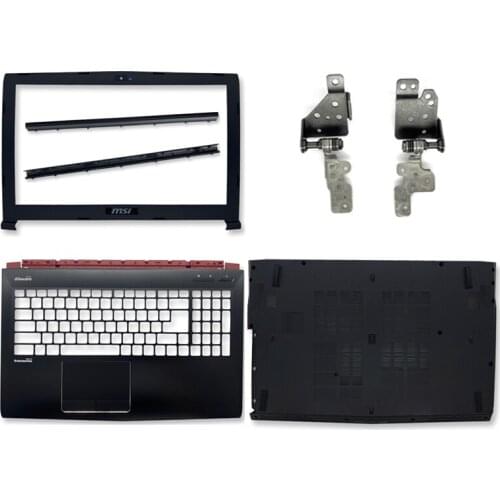 NEW For MSI GE62 GE62MVR GE62VR MS-16J1 MS-16J2 MS-16J3 SeriesLCD BackCover/Front Bezel/Hinges/Hinges Cover/Palmrest/BottomCase