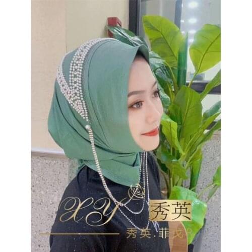 Ready To Wear Muslim Women Fashion Hijab Caps Turban