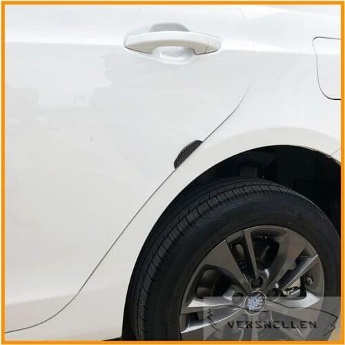 4PCS car door protector carbon fiber door side stickers car Anti-collision Strips Sticker for BMW M2 M3 M4 F30 F10 X1 X3 X5 X6