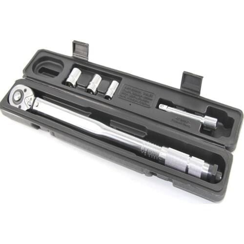 1/2 Inch Drive Torque Wrench Two Way To Accurate Mechanism Spanner Vehicle Repair Tools 40-210Nm