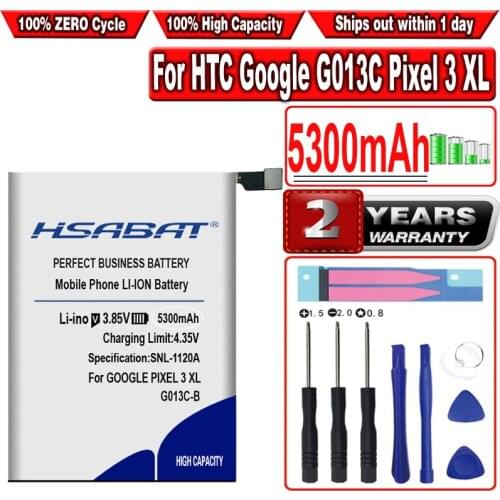 HSABAT Google Pixel 3 XL Batteries