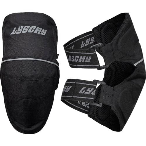 LYSCHY CE Certificated Motorcycle Knee Pads Reflective Waterproof Breathable Motorbike Knee Protectors